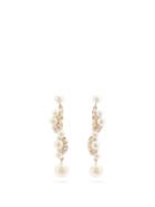 Matchesfashion.com Sophie Bille Brahe - Calder Corail Pearl & 14kt Gold Earrings - Womens - Pearl