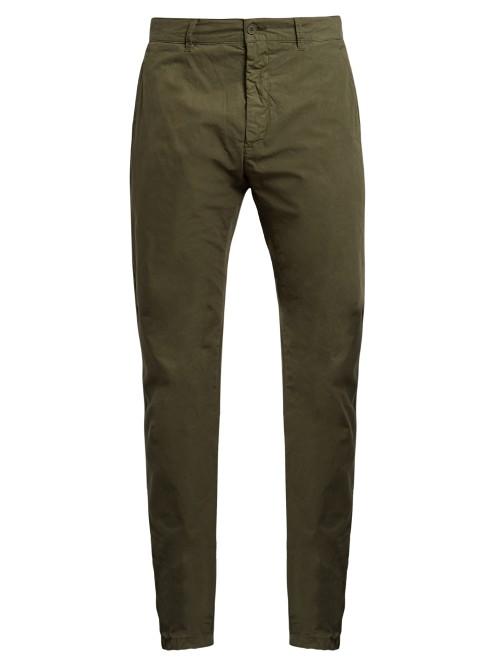 Tomas Maier Cotton-poplin Chino Trousers