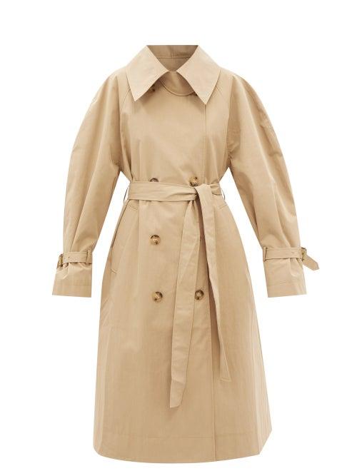 Rejina Pyo - Romy Cotton-blend Twill Trench Coat - Womens - Beige
