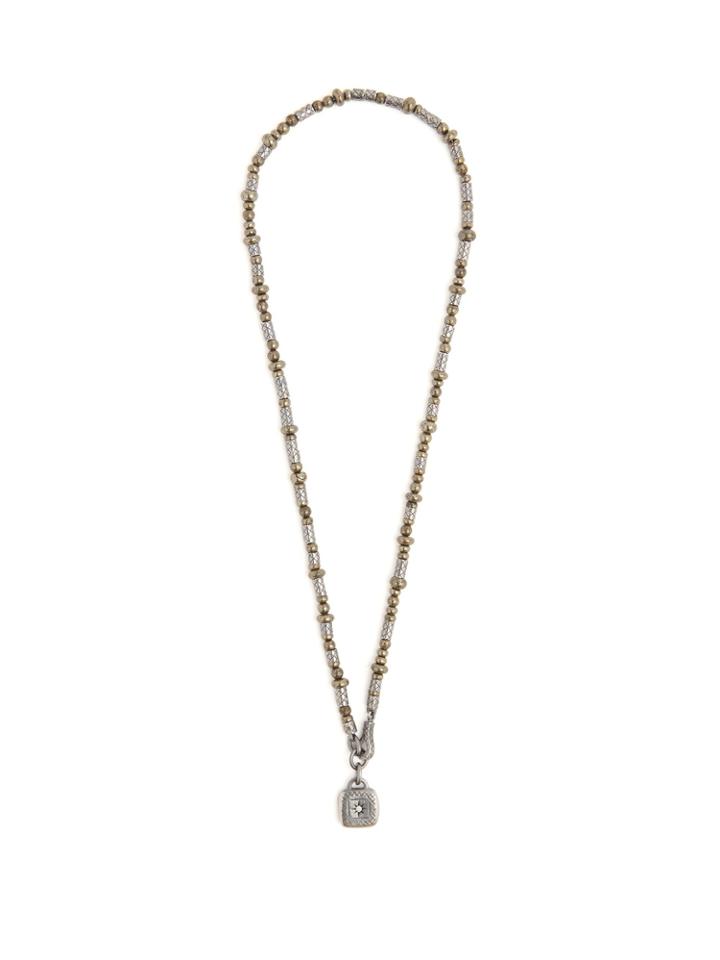 Bottega Veneta Intrecciato Sterling-silver Necklace