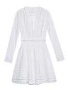 Zimmermann Ryker Broderie-anglaise Cotton Dress
