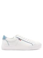Matchesfashion.com Moncler - Alodie Leather Trainers - Womens - Blue White