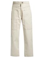 Isabel Marant Paden High-waisted Wide-leg Jeans
