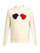 Moncler Logo-appliqu Cotton-blend Jersey Sweatshirt