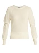 Elizabeth And James Emerald Tie-sleeve Sweater