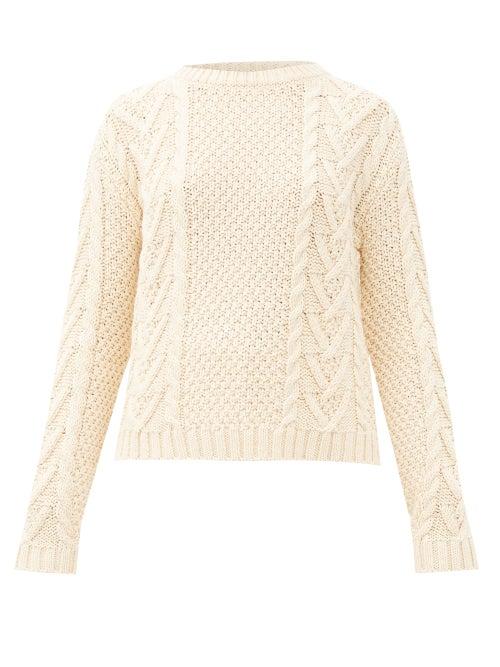 Matchesfashion.com Weekend Max Mara - Sagoma Sweater - Womens - Ivory
