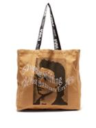 Matchesfashion.com P.a.m. - Strange Loops Cotton Tote Bag - Mens - Brown