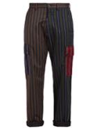 Loewe Striped Patchwork Trousers