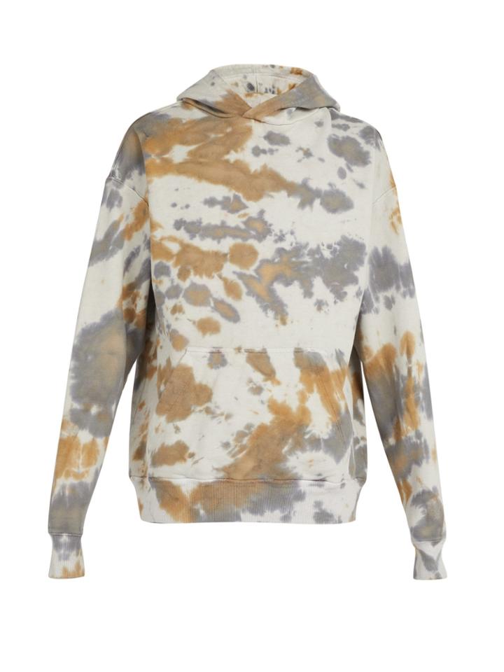 Rhude Desert Camouflage Tie-dyed Hooded Sweatshirt