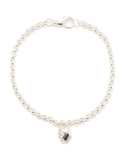 Alighieri - The Amore Unlocked Recycled Sterling-silver Choker - Womens - Silver