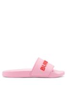Matchesfashion.com Burberry - Furley 3d-logo Slides - Womens - Pink