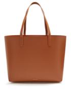 Mansur Gavriel Tan-brown Lined Large Leather Tote Bag