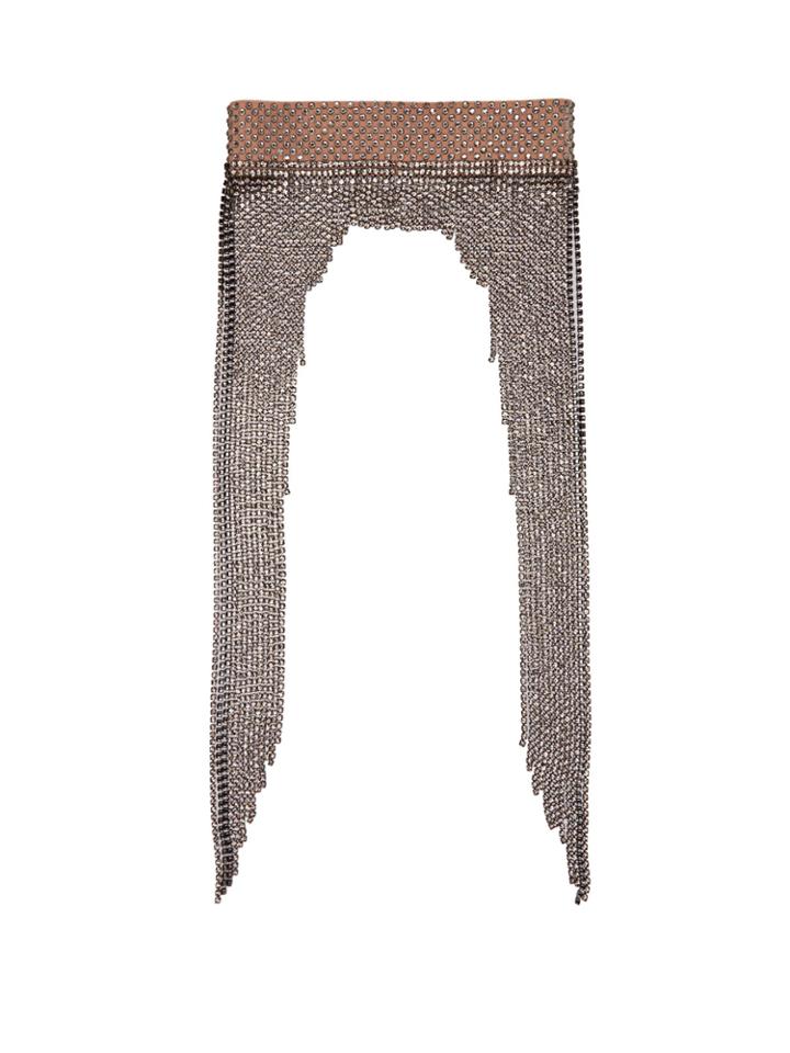 Gucci Crystal-embellished Tassel Headband