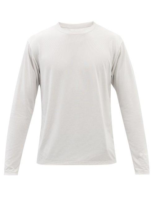 Goldwin - Polartec-jersey Long-sleeved T-shirt - Mens - Grey