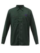 Needles - Work Garbadine Long-sleeved Shirt - Mens - Green