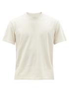 Matchesfashion.com Lady White Co. - Athens Cotton-jersey T-shirt - Mens - Light Beige