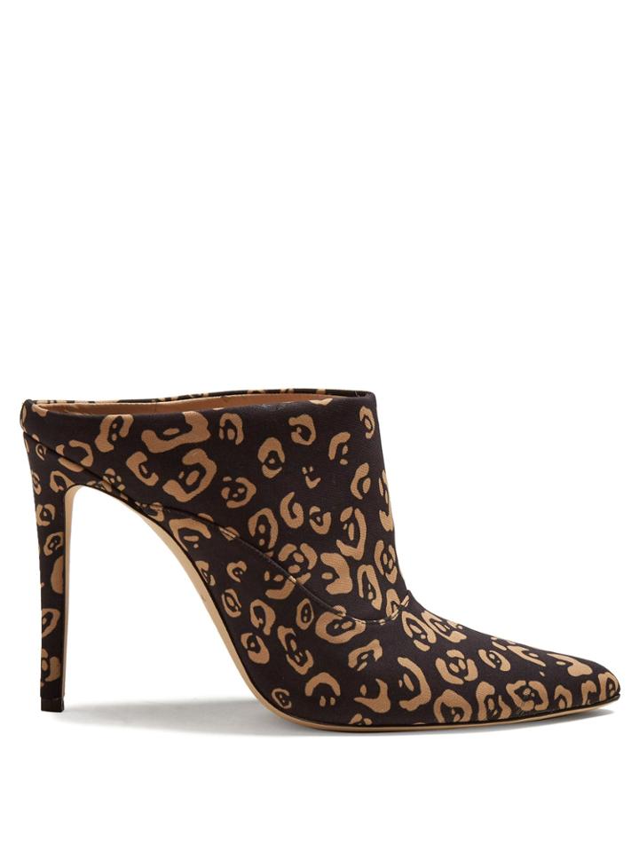 Altuzarra Davidson Leopard-print Mules