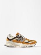 New Balance - U9060 Suede Trainers - Mens - Yellow White