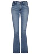 Matchesfashion.com Frame - Le High Flared-leg Jeans - Womens - Light Denim