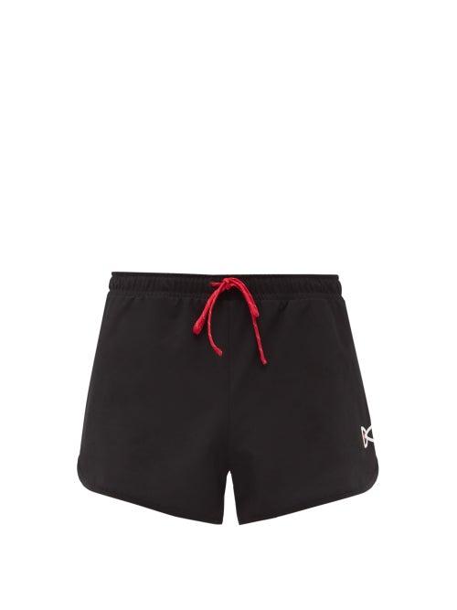 Matchesfashion.com District Vision - Simon Lightweight Running Shorts - Mens - Black