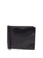 Valentino Camouflage Canvas And Leather Wallet