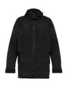 Matchesfashion.com Cottweiler - Journey Hooded Technical Cotton Blend Jacket - Mens - Black