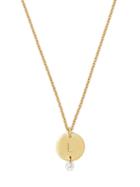 Matchesfashion.com Raphaele Canot - Set Free 18kt Gold & Diamond L Charm Necklace - Womens - Gold