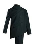 Matchesfashion.com Balenciaga - Pulled Check Wool And Mohair Blend Jacket - Womens - Dark Green