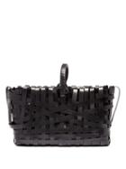 Matchesfashion.com Jil Sander - Woven-leather Basket Bag - Womens - Black