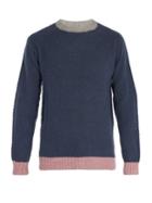 Howlin' Contrast-trim Wool Sweater