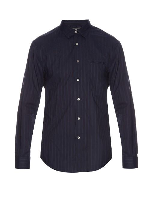 John Varvatos Long-sleeved Cotton Shirt