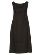 Rochas Cotton-poplin Bow-detail Dress
