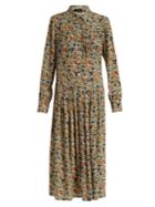 Joseph Josie Floral-print Midi Dress