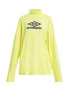Vetements X Umbro Long-sleeved Cotton-jersey Top