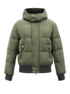 Alexander Mcqueen - Graffiti-print Hooded Quilted-shell Coat - Mens - Khaki