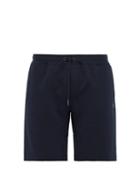 Matchesfashion.com Polo Ralph Lauren - Logo Embroidered Technical Jersey Shorts - Mens - Navy
