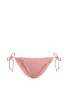 Matchesfashion.com Marysia - St Tropez Tie Side Bikini Briefs - Womens - Pink