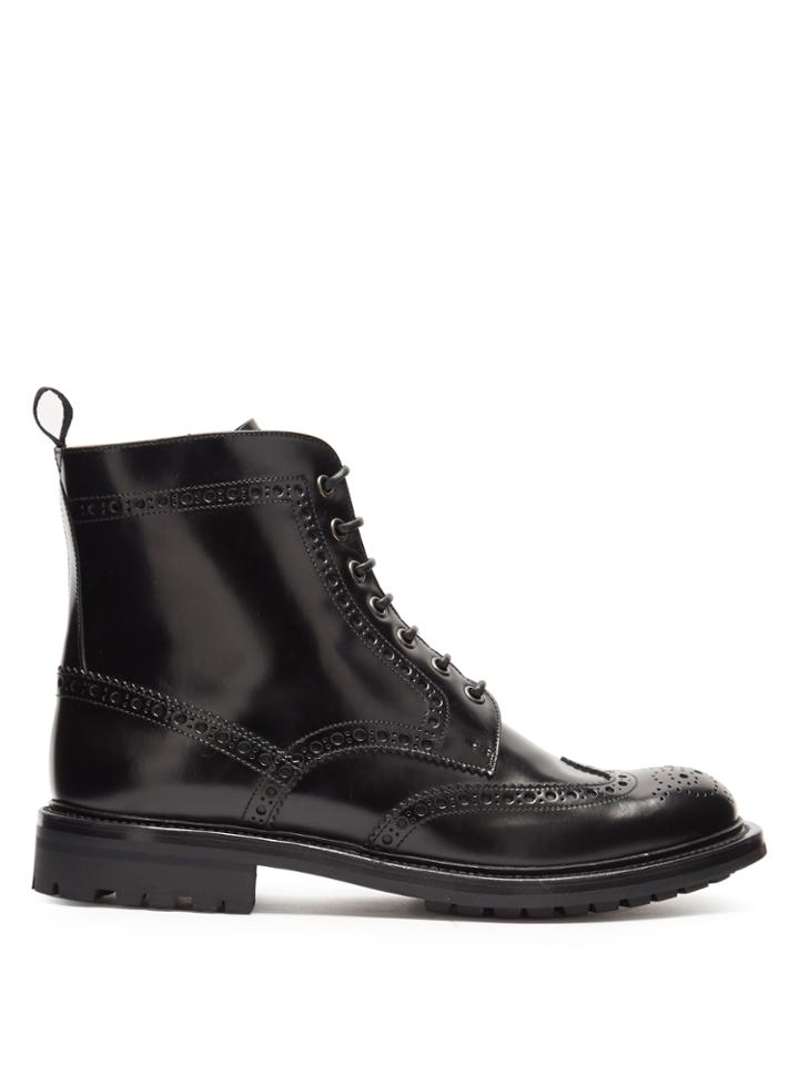 Church's Angelina Lace-up Leather Ankle Boots