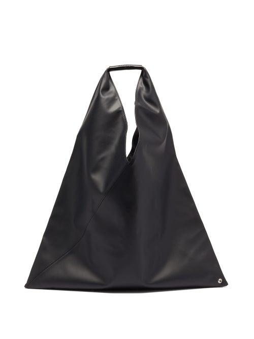 Matchesfashion.com Mm6 Maison Margiela - Japanese Faux-leather Shoulder Bag - Womens - Black