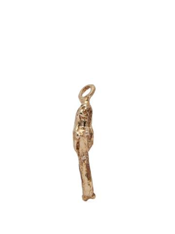 Matchesfashion.com Joanne Burke - Self Portrait Fish Lady Necklace - Womens - Gold