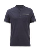 Bogner - Logo-embroidered Cotton-blend Piqu Polo Shirt - Mens - Navy