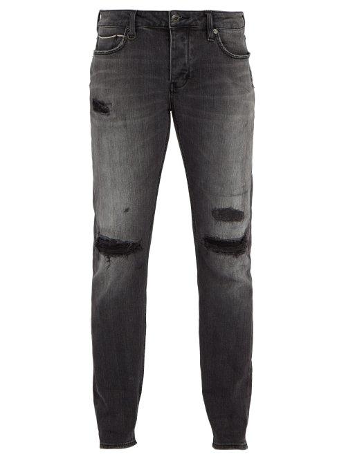 Matchesfashion.com Neuw - Iggy Distressed Skinny Jeans - Mens - Black