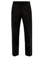 Matchesfashion.com Sasquatchfabrix - Tailored Wool-blend Trousers - Mens - Black