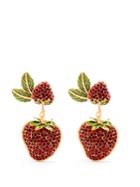 Dolce & Gabbana Strawberry Drop Clip-on Earrings