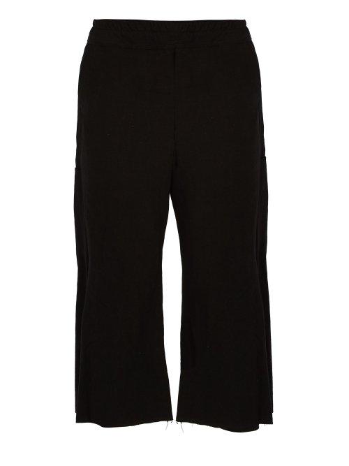Matchesfashion.com By Walid - Diogo Cropped Cotton Trousers - Mens - Black