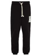 Maison Margiela Front-patch Cotton-jersey Track Pants