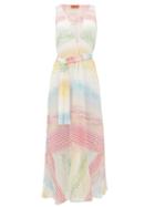 Matchesfashion.com Missoni Mare - Zigzag Knitted Cover Up - Womens - Multi
