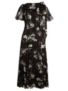Erdem Kirstie Floral-print Silk-chiffon Dress