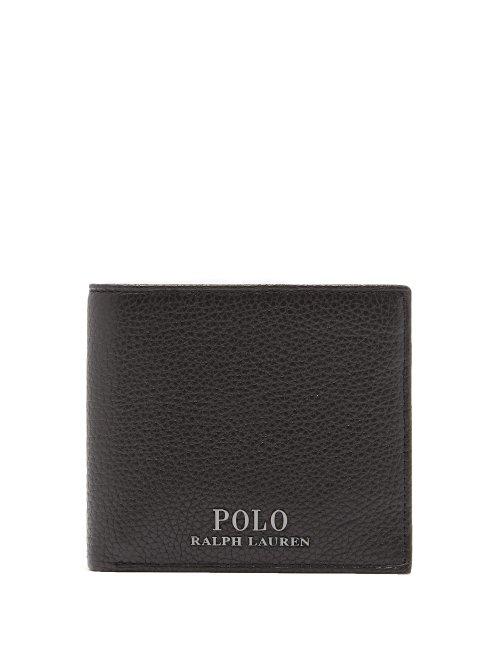 Matchesfashion.com Polo Ralph Lauren - Leather Bi Fold Wallet - Mens - Black