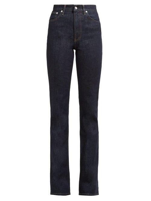 Matchesfashion.com Helmut Lang - Femme Bootcut Jeans - Womens - Dark Denim